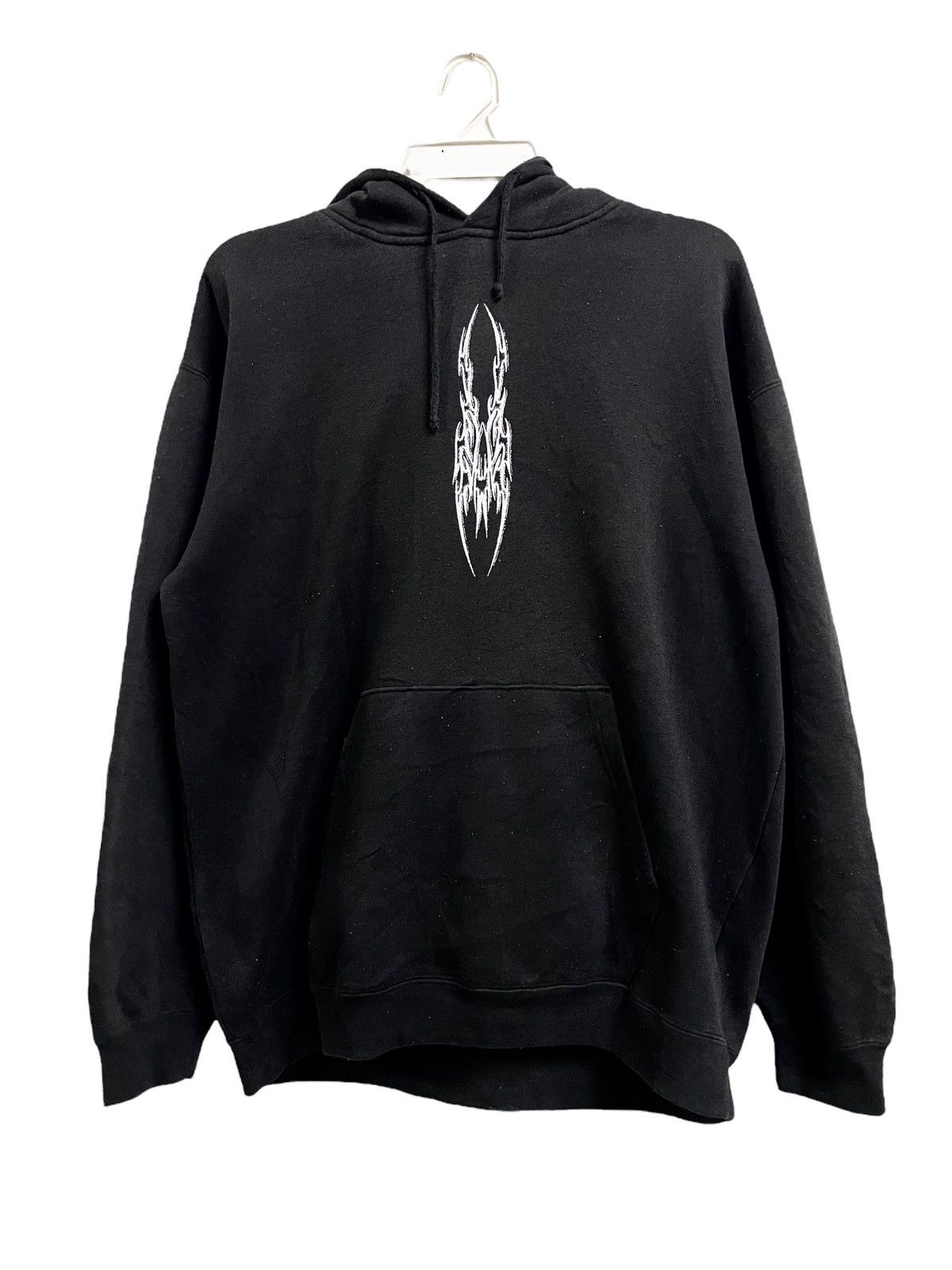 Band Tees × Seditionaries × Vintage Vintage Destruction Thrash Metal Cross Logo Hoodie Size US L / EU 52-54 / 3 - 13 Thumbnail