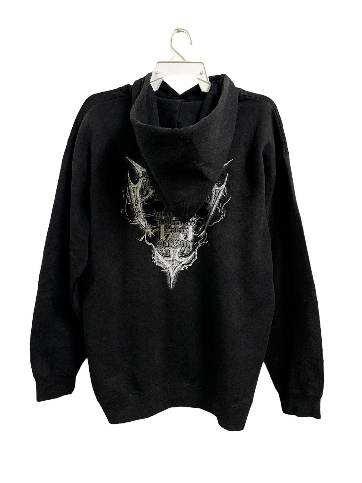 Band Tees × Seditionaries × Vintage Vintage Destruction Thrash Metal Cross Logo Hoodie Size US L / EU 52-54 / 3 - 14 Thumbnail