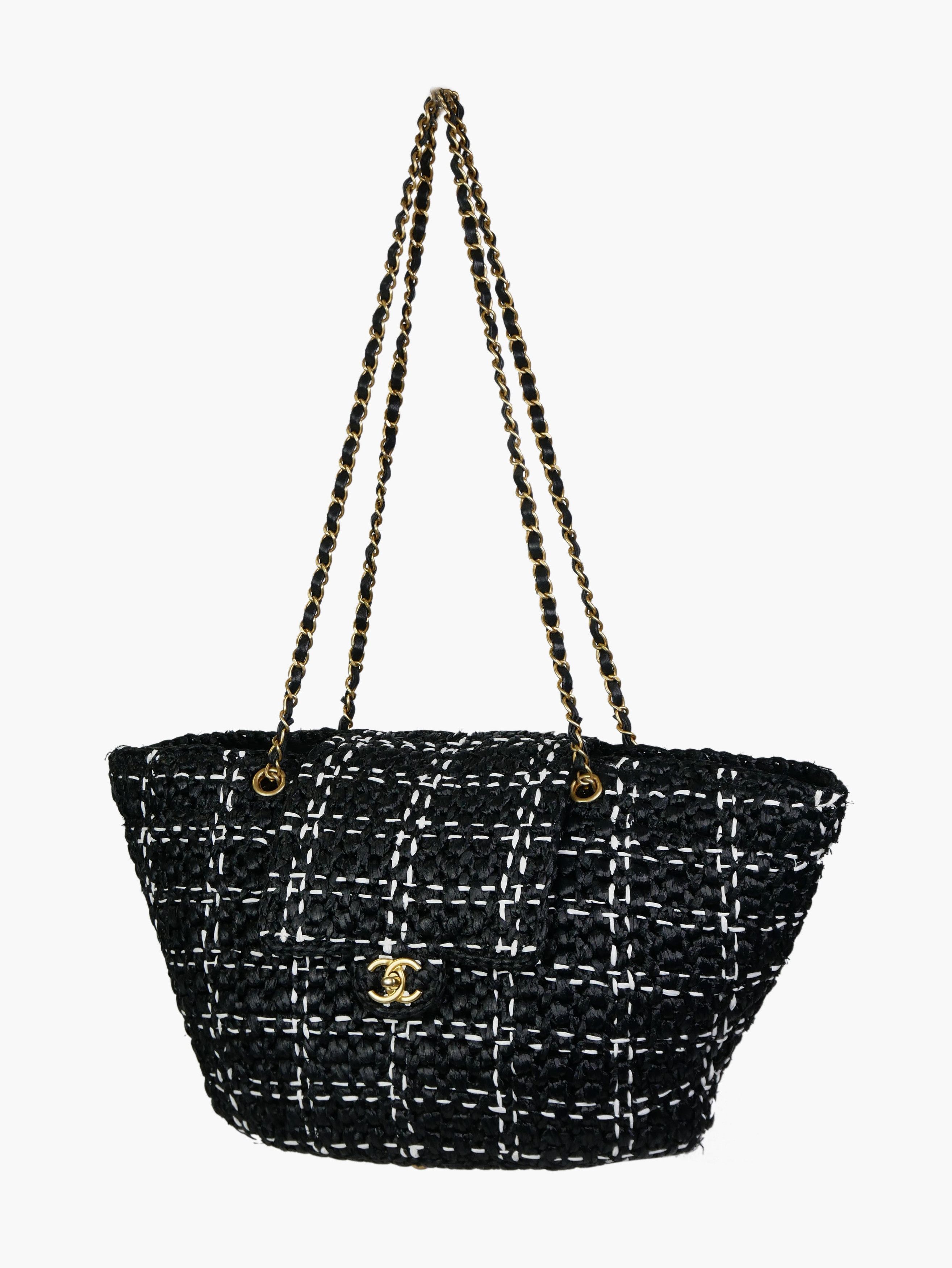 braided raffia chanel sneakers