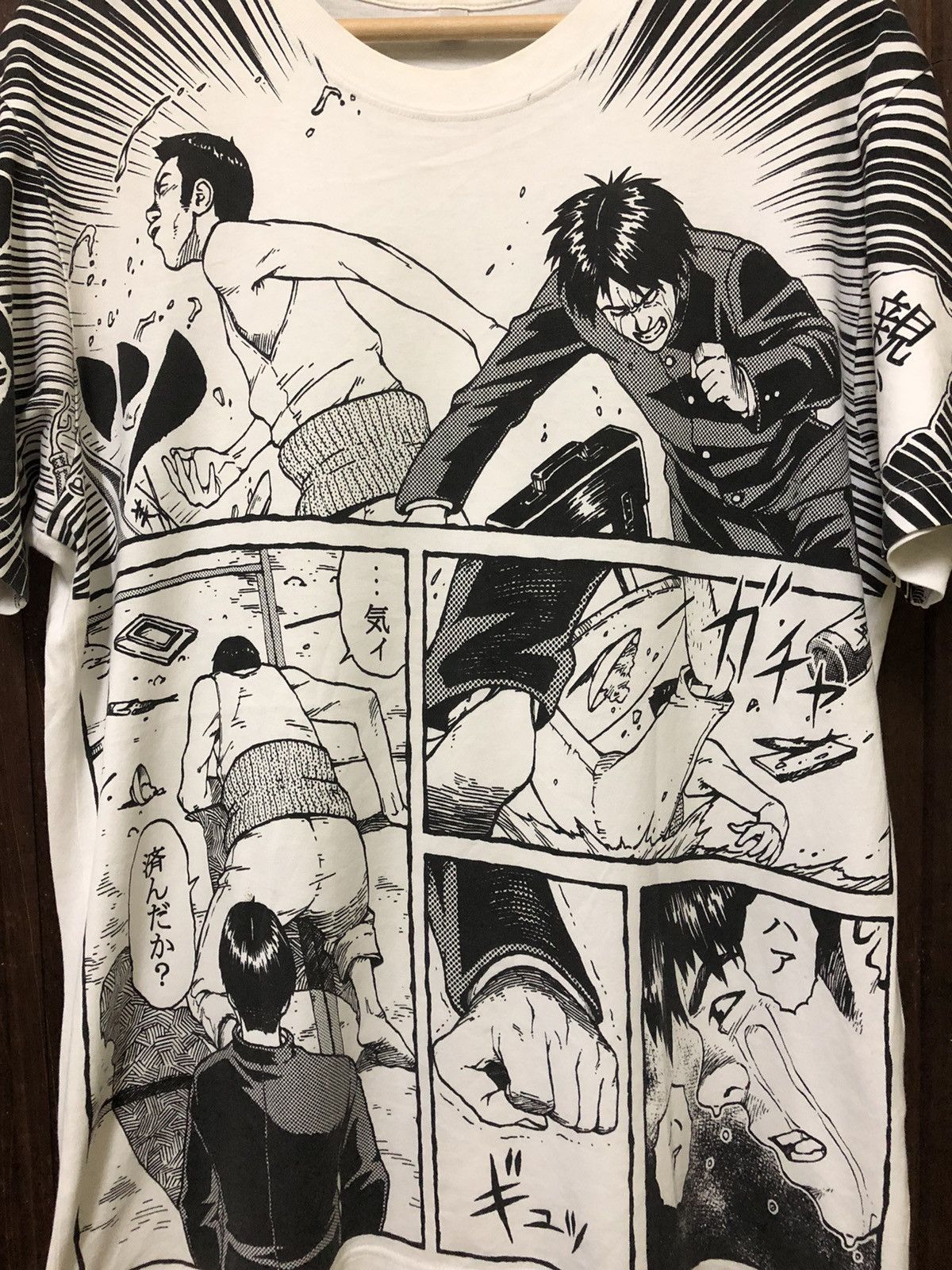 Japanese Brand × Uniqlo × Vintage Vintage Uniqlo Anime Fan Art 2005 Overprint T Shirt Size US L / EU 52-54 / 3 - 2 Thumbnail