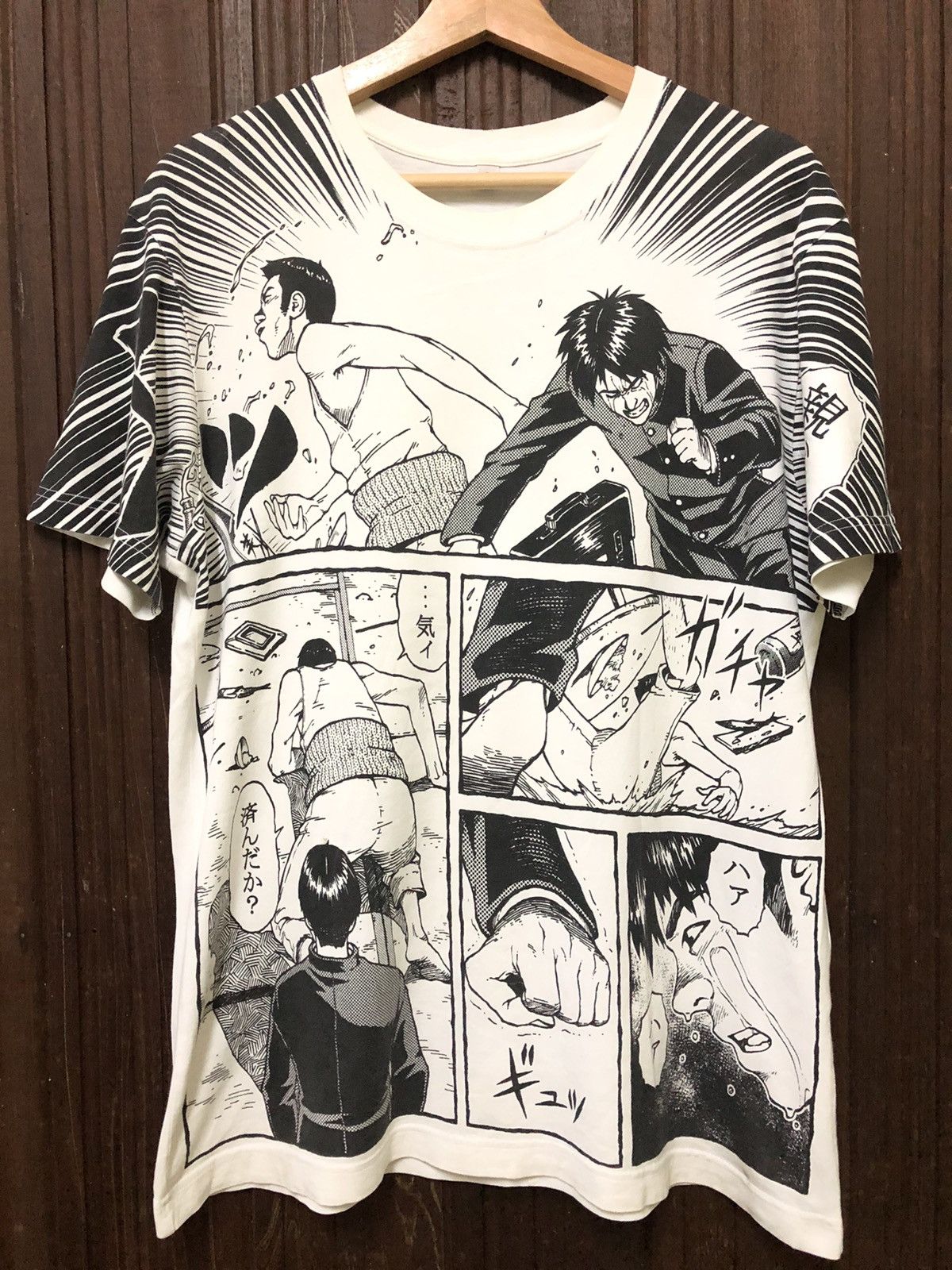 Japanese Brand × Uniqlo × Vintage Vintage Uniqlo Anime Fan Art 2005 Overprint T Shirt Size US L / EU 52-54 / 3 - 1 Thumbnail