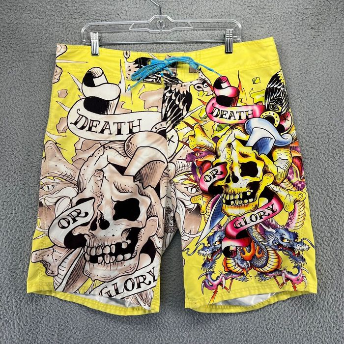 Ed hardy hot sale board shorts