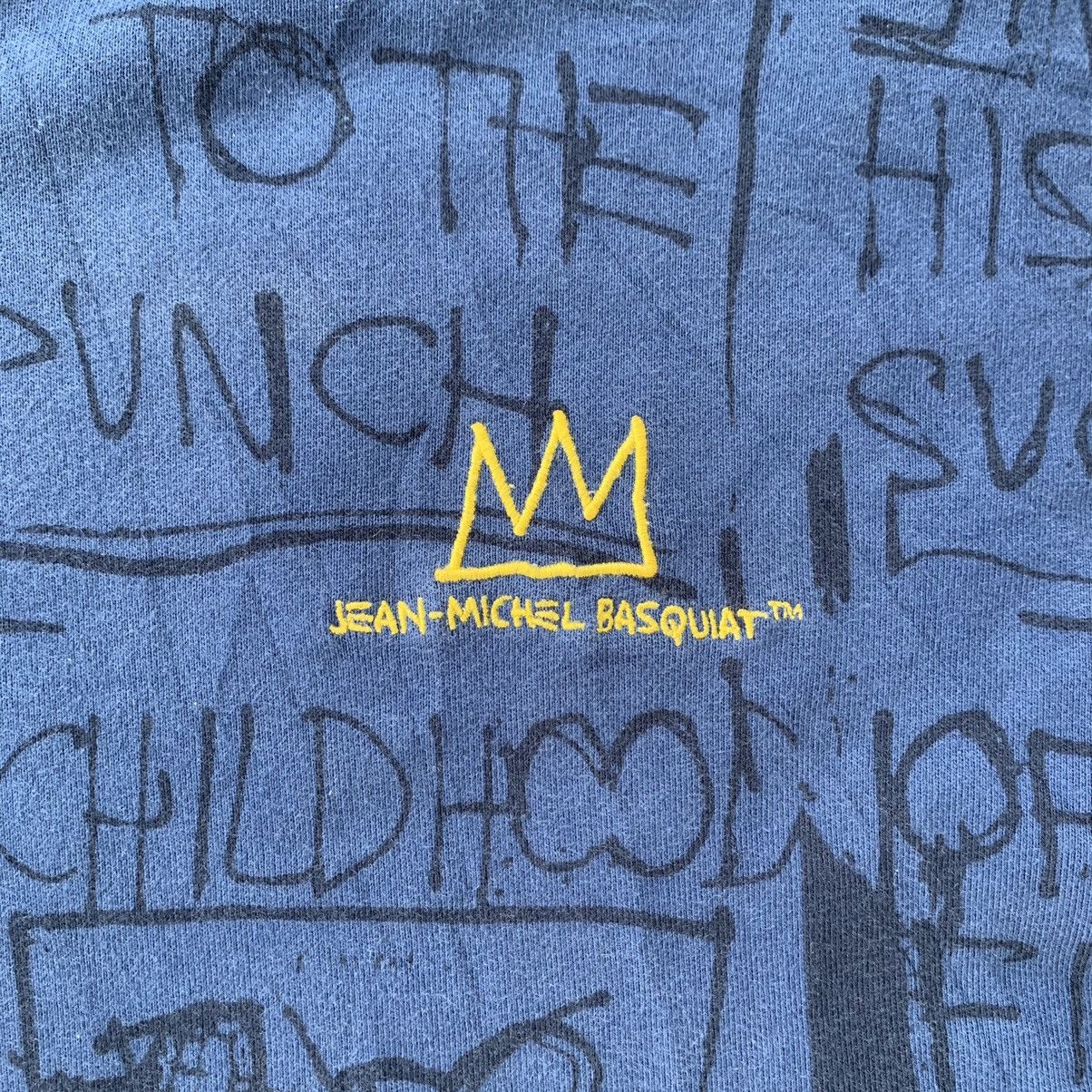 Jean-Michel Basquiat Jean Michel Basquait Overprint Hoodie Size US L / EU 52-54 / 3 - 3 Thumbnail