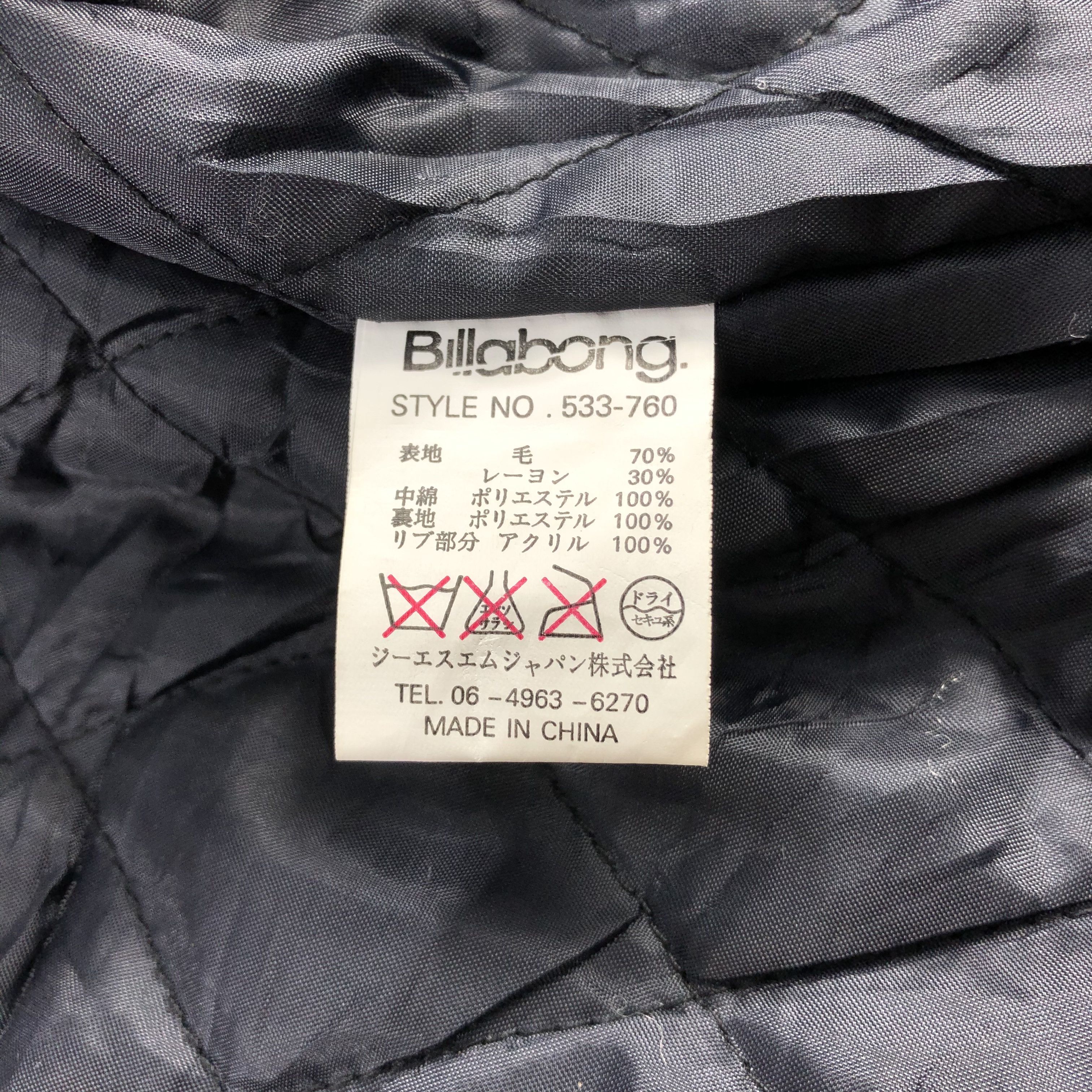 Billabong Billabong Wool Jacket-M163 Size US M / EU 48-50 / 2 - 11 Thumbnail