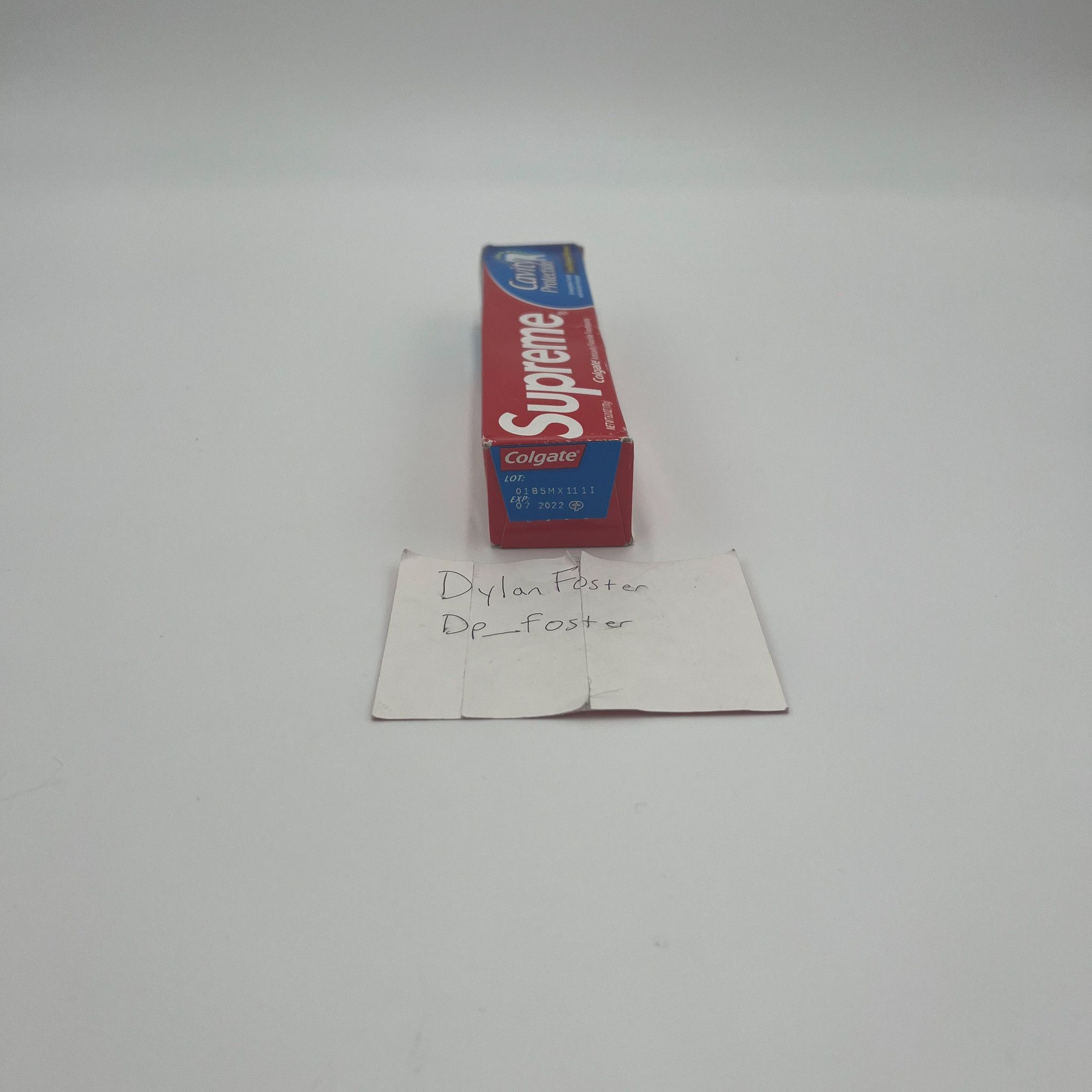 Supreme Supreme x Colgate Toothpaste Size ONE SIZE - 2 Thumbnail