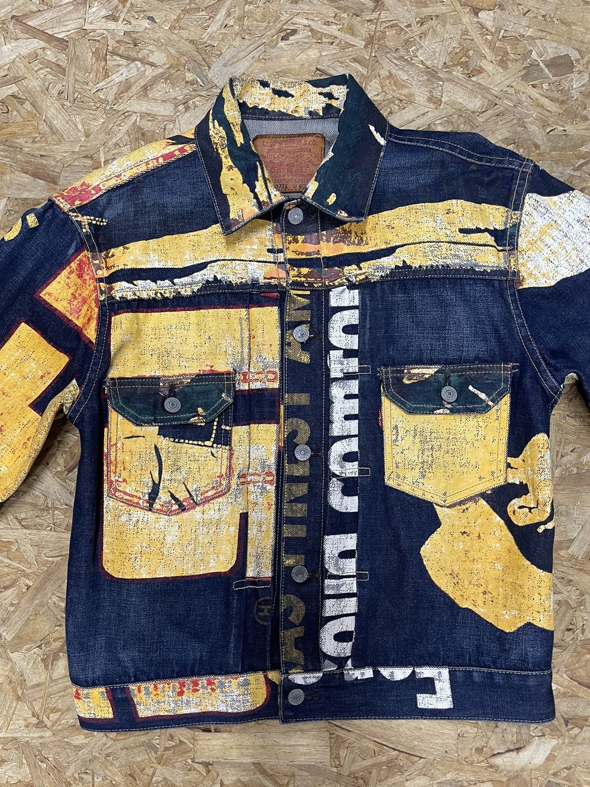 Levi's Vintage Clothing × Vintage RARE VINTAGE LEVIS 507XX BIG E JACKET Size US L / EU 52-54 / 3 - 5 Thumbnail