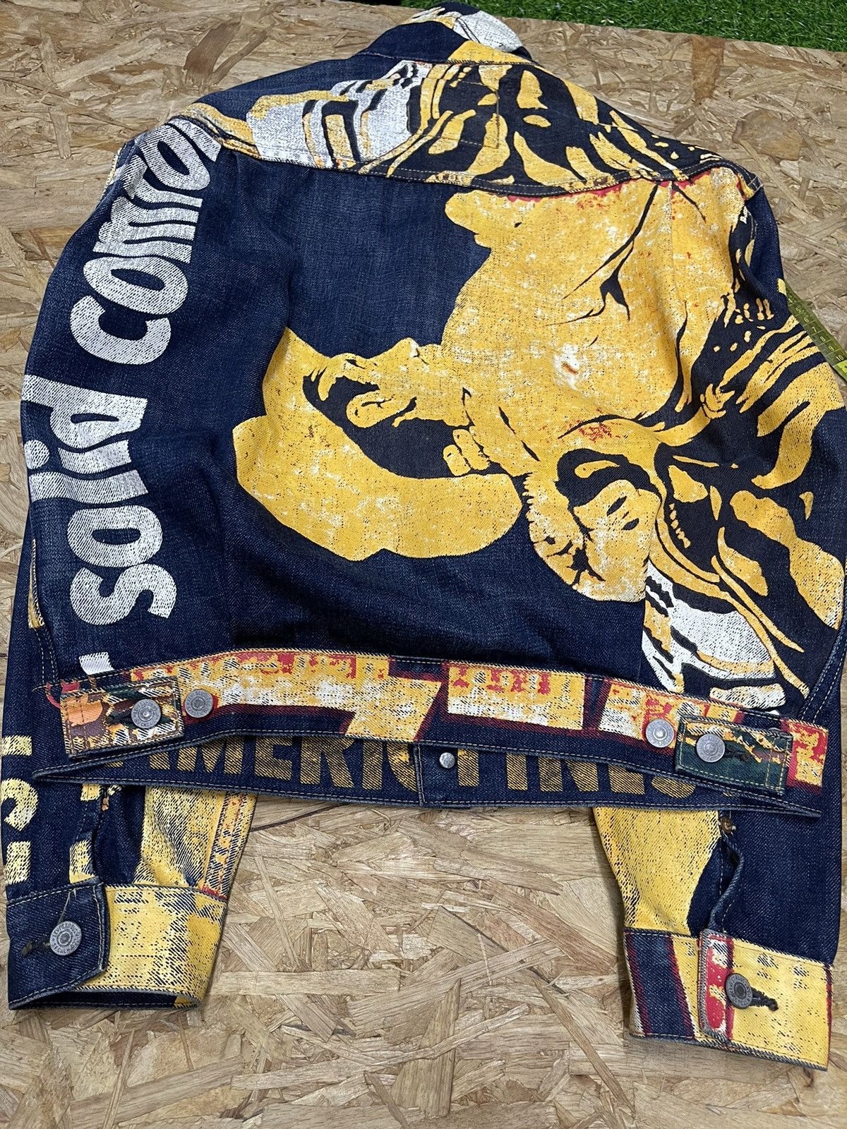 Levi's Vintage Clothing × Vintage RARE VINTAGE LEVIS 507XX BIG E JACKET Size US L / EU 52-54 / 3 - 11 Thumbnail