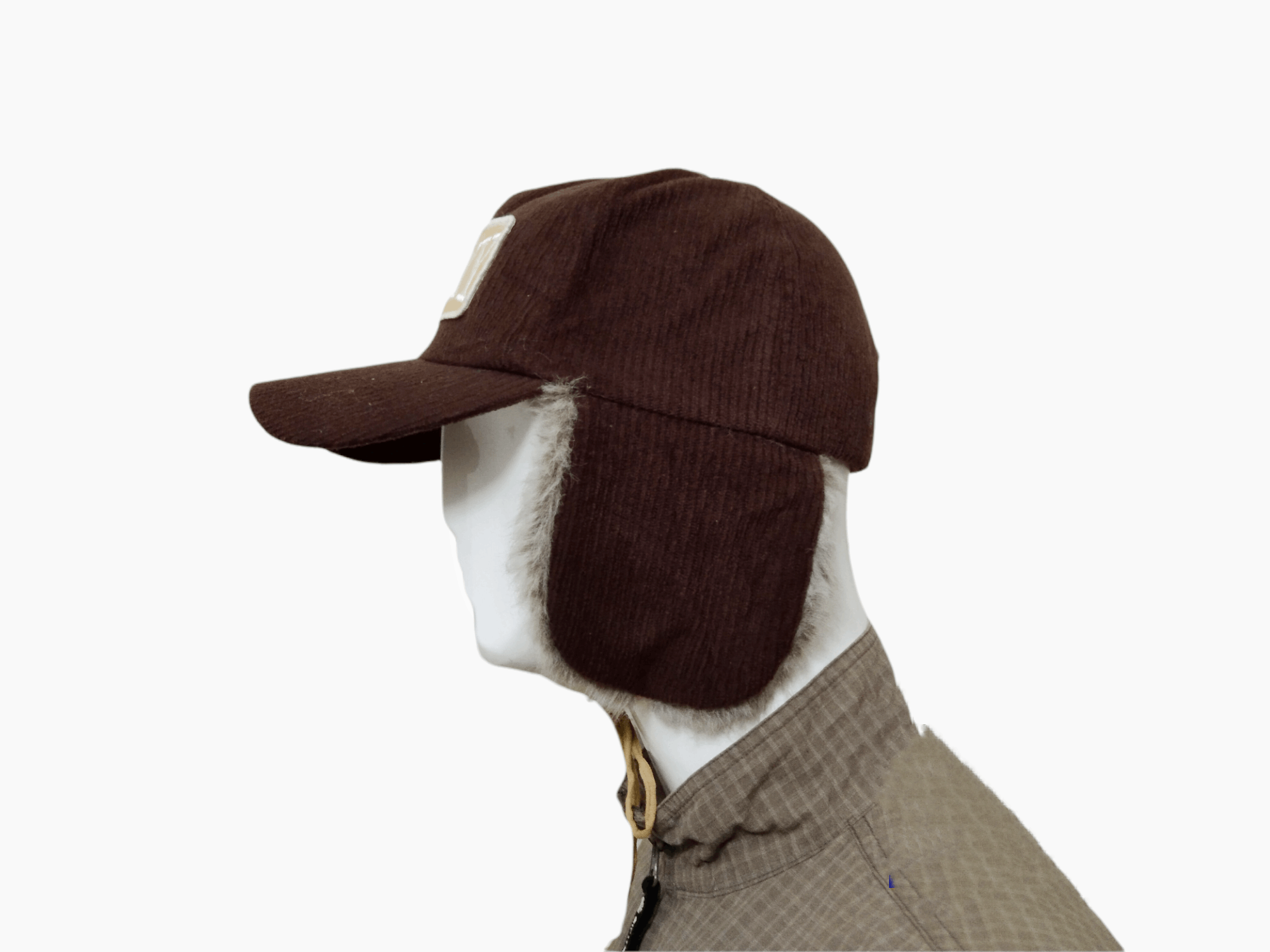Tommy Hilfiger × Vintage TOMMY GIRL CORDUROY EARFLAP CAP Size ONE SIZE - 3 Thumbnail