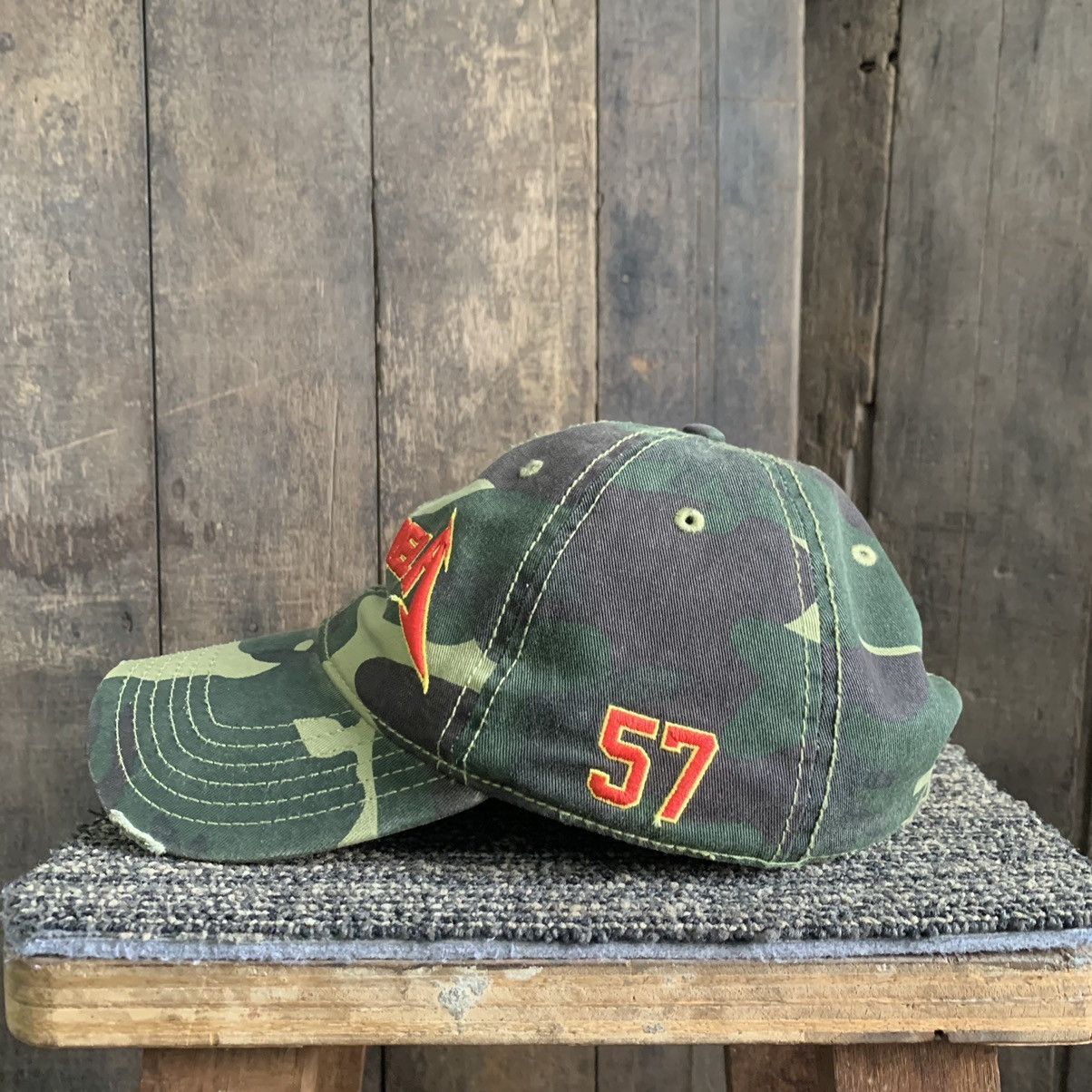 Non Trouve Non Trouve Margiela Camo Hat Size ONE SIZE - 3 Thumbnail