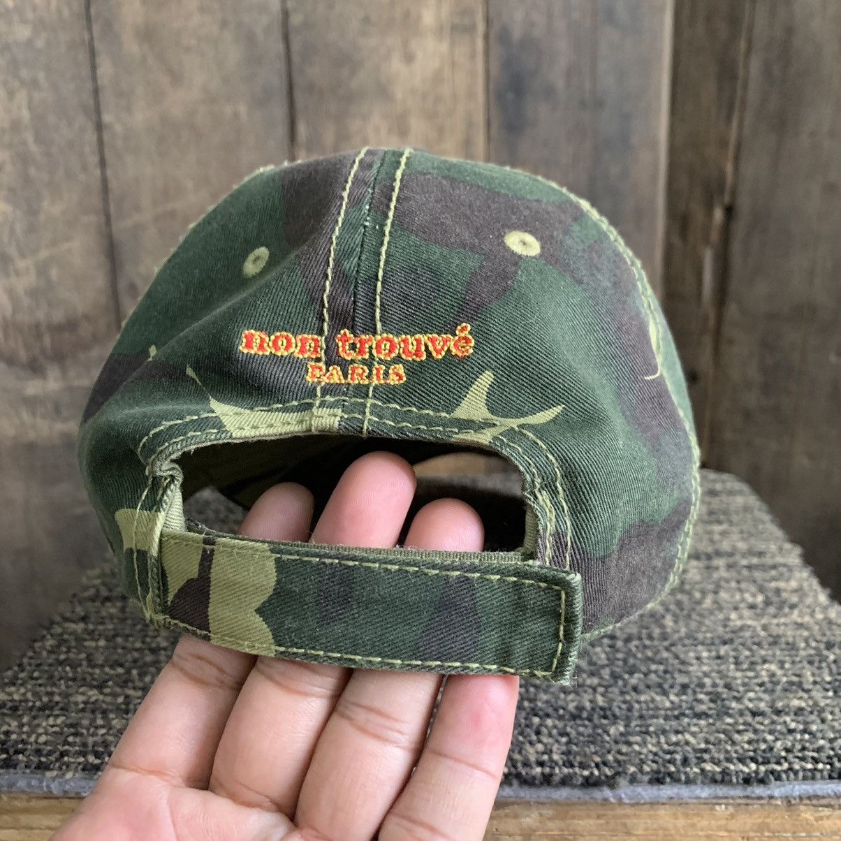 Non Trouve Non Trouve Margiela Camo Hat Size ONE SIZE - 4 Thumbnail
