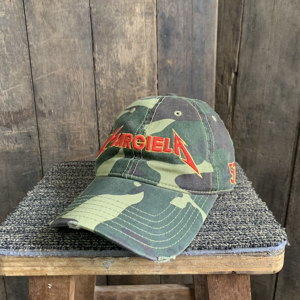 Non Trouve Non Trouve Margiela Camo Hat Size ONE SIZE - 1 Thumbnail