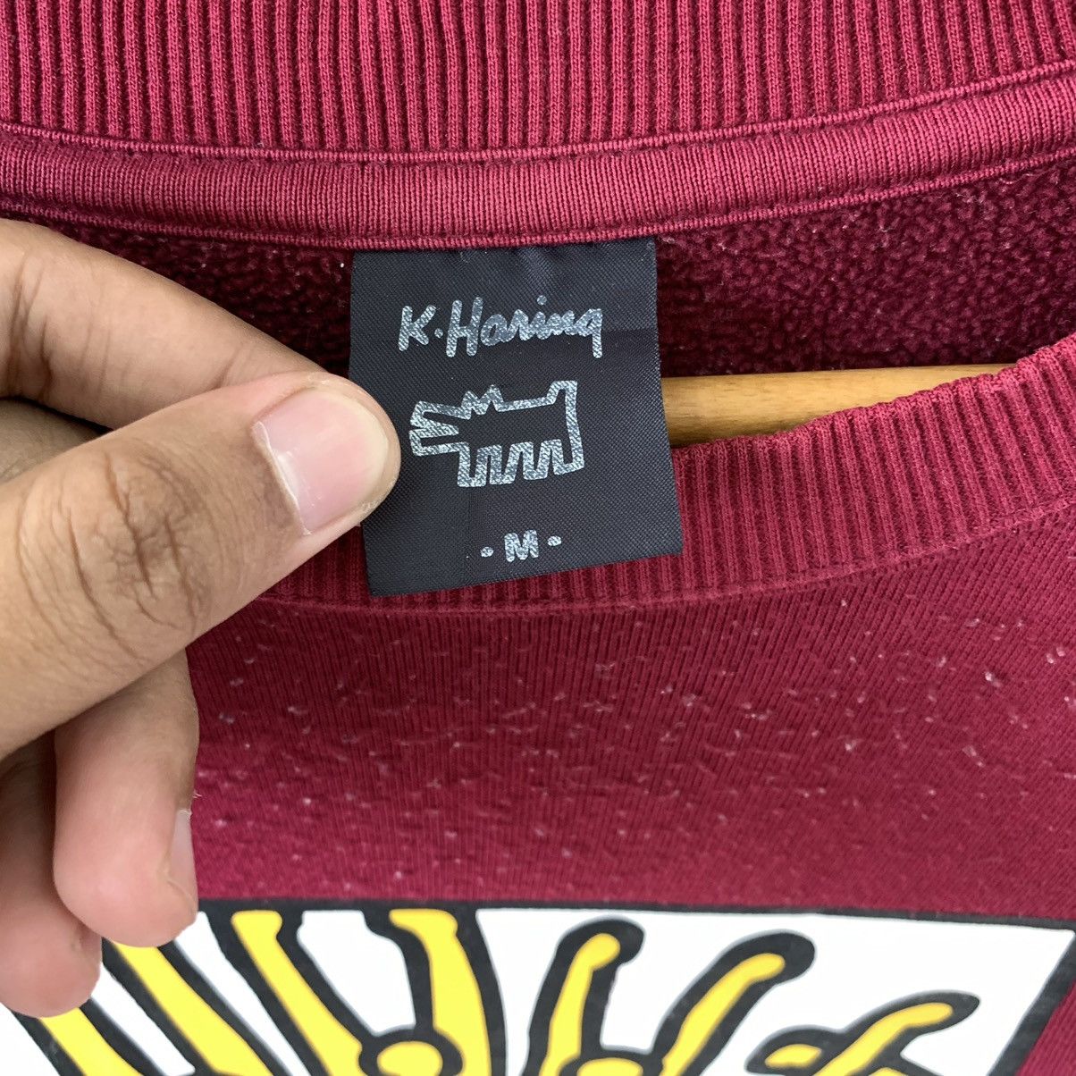 Japanese Brand × Keith Haring × Uniqlo Keith Haring Collab Uniqlo Crewneck Sweatshirt Size US M / EU 48-50 / 2 - 3 Thumbnail