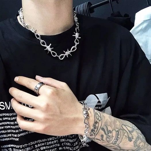 Jewelry Retro punk necklace💖 Size ONE SIZE - 1 Thumbnail
