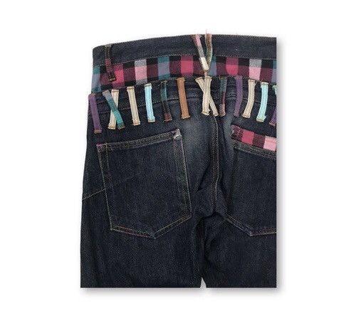 Japanese Brand Japanese Brand Nylaus Clothing Double Waist Patchwork Design Size US 32 / EU 48 - 12 Thumbnail