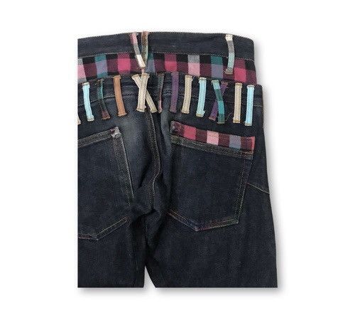 Japanese Brand Japanese Brand Nylaus Clothing Double Waist Patchwork Design Size US 32 / EU 48 - 13 Thumbnail