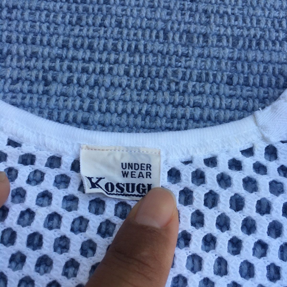 Japanese Brand mesh tee Size US M / EU 48-50 / 2 - 3 Thumbnail