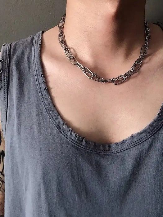 Jewelry × Vintage Retro punk necklace Size ONE SIZE - 1 Thumbnail