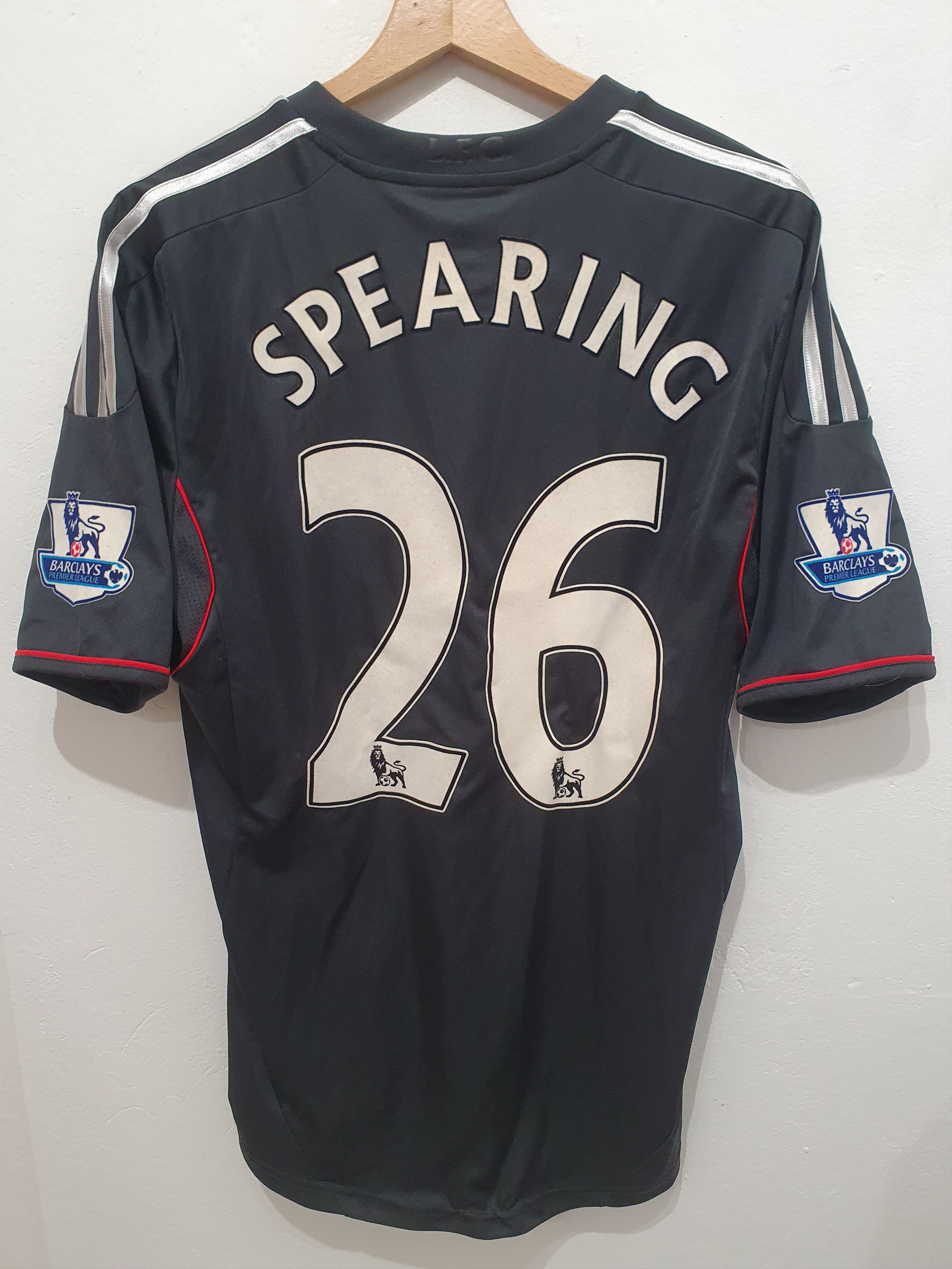 SPEARING LIVERPOOL 2011 2012 ADIDAS SIZE M JERSEY SHIRT