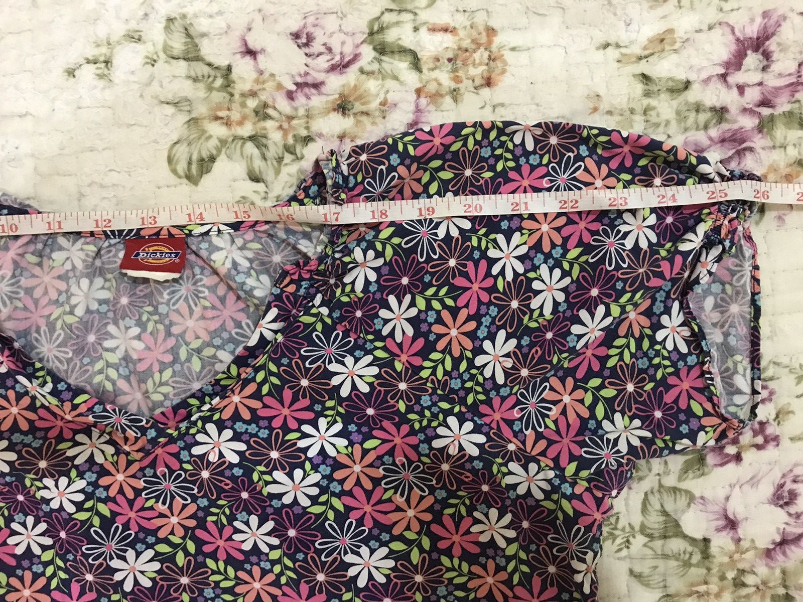 Dickies Dickies Nice Floral V Neck Blouse Size M / US 6-8 / IT 42-44 - 16 Thumbnail