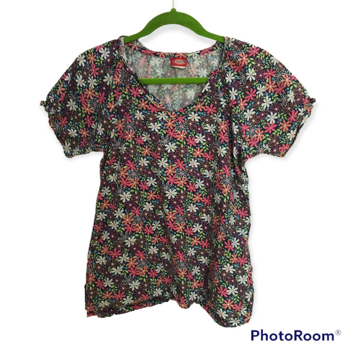 Dickies Dickies Nice Floral V Neck Blouse Size M / US 6-8 / IT 42-44 - 17 Thumbnail