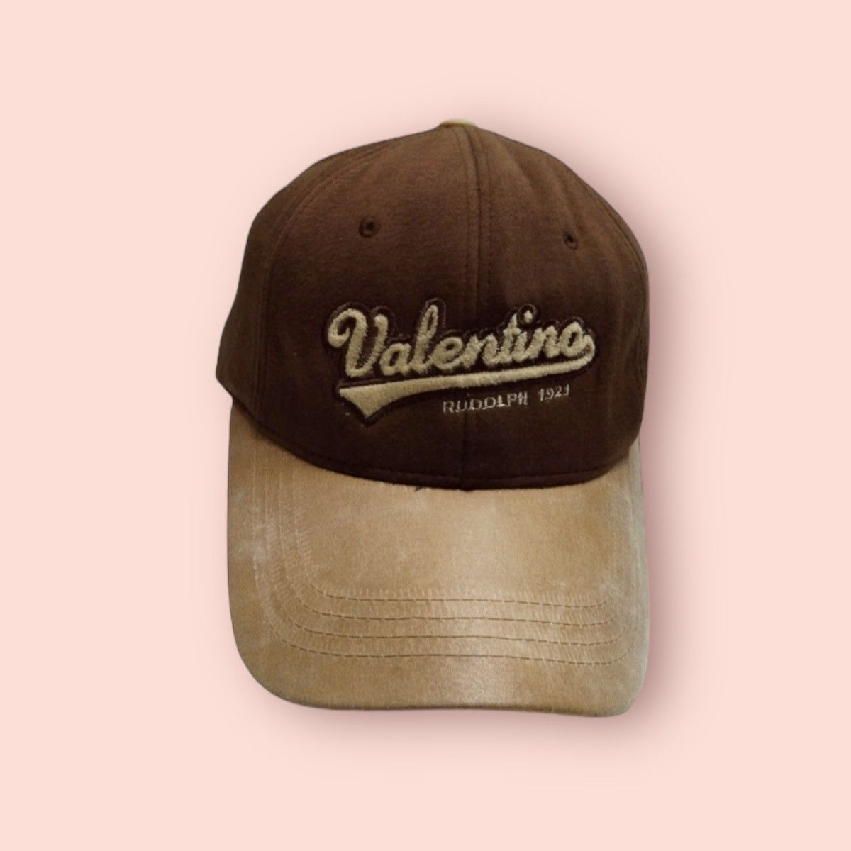 Designer × Valentino × Vintage VINTAGE RUDOLPH VALENTINO ADJUSTABLE STRAPBACK Size ONE SIZE - 8 Thumbnail