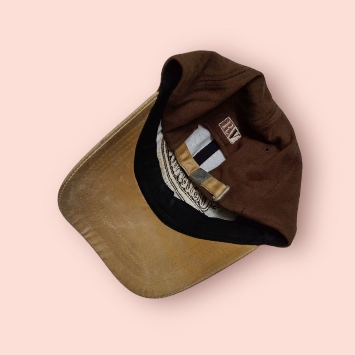Designer × Valentino × Vintage VINTAGE RUDOLPH VALENTINO ADJUSTABLE STRAPBACK Size ONE SIZE - 13 Thumbnail