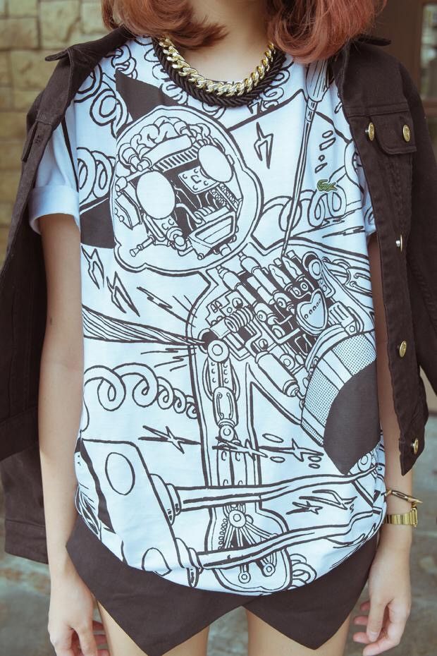 Lacoste Osamu Tezuka Limited T-Shirt Size US M / EU 48-50 / 2 - 5 Thumbnail
