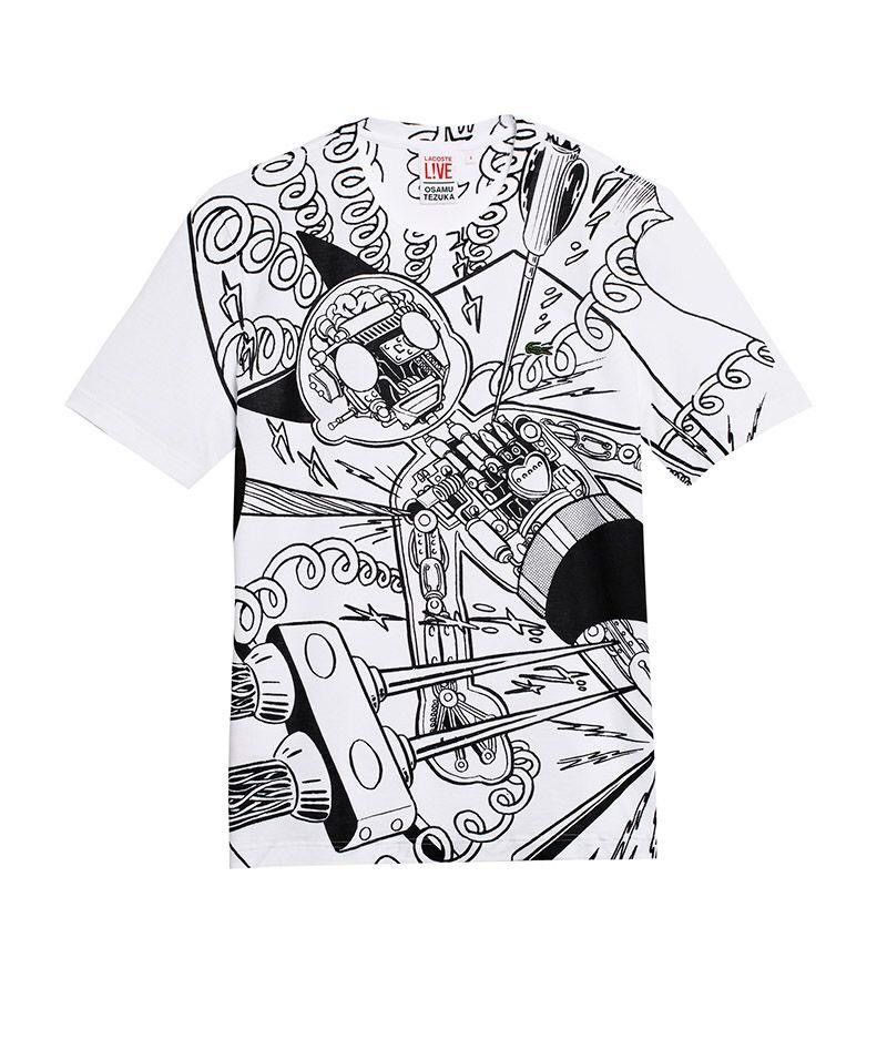 Lacoste Osamu Tezuka Limited T-Shirt Size US M / EU 48-50 / 2 - 1 Thumbnail