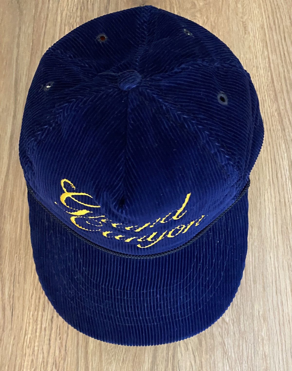 Vintage Vintage 80’s Grand Canyon Corduroy Snap Back Hat Cap Size ONE SIZE - 6 Thumbnail