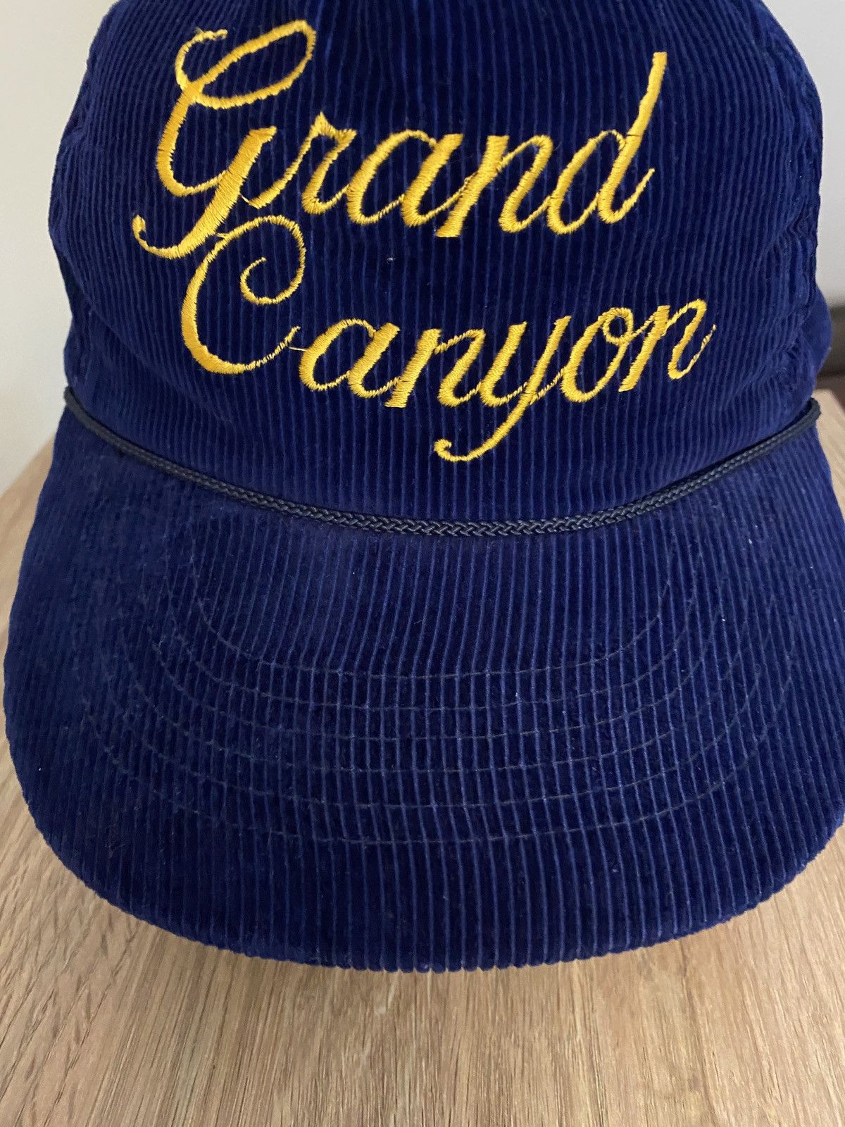 Vintage Vintage 80’s Grand Canyon Corduroy Snap Back Hat Cap Size ONE SIZE - 4 Thumbnail