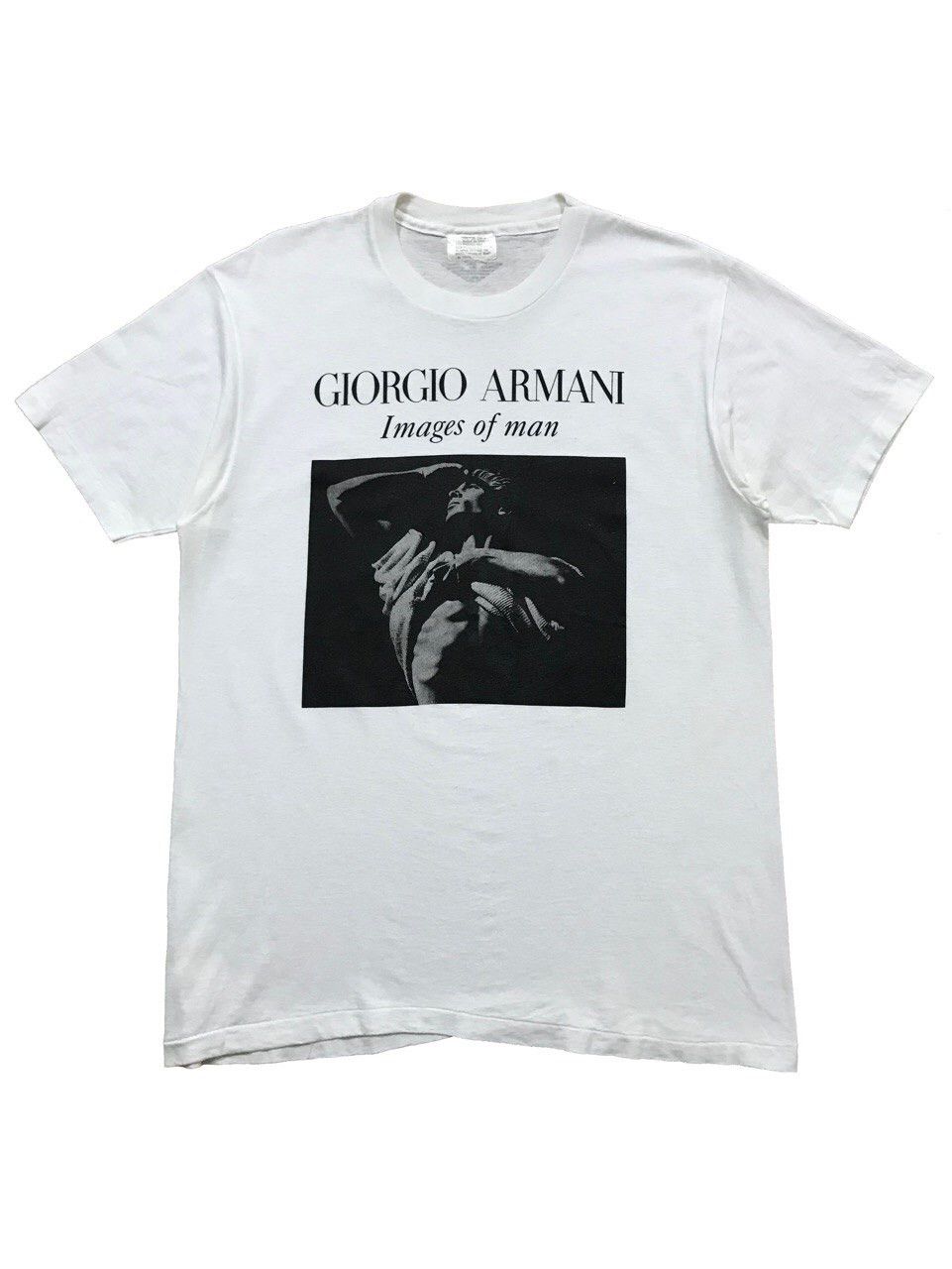 Giorgio Armani Vintage Bruce Weber T-Shirt | Grailed