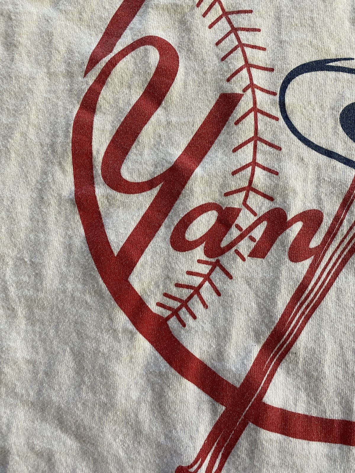 New York Yankees Vintage 1994 90s New York Yankees V-Neck Ringer Tee Size US XXS / EU 40 - 15 Thumbnail