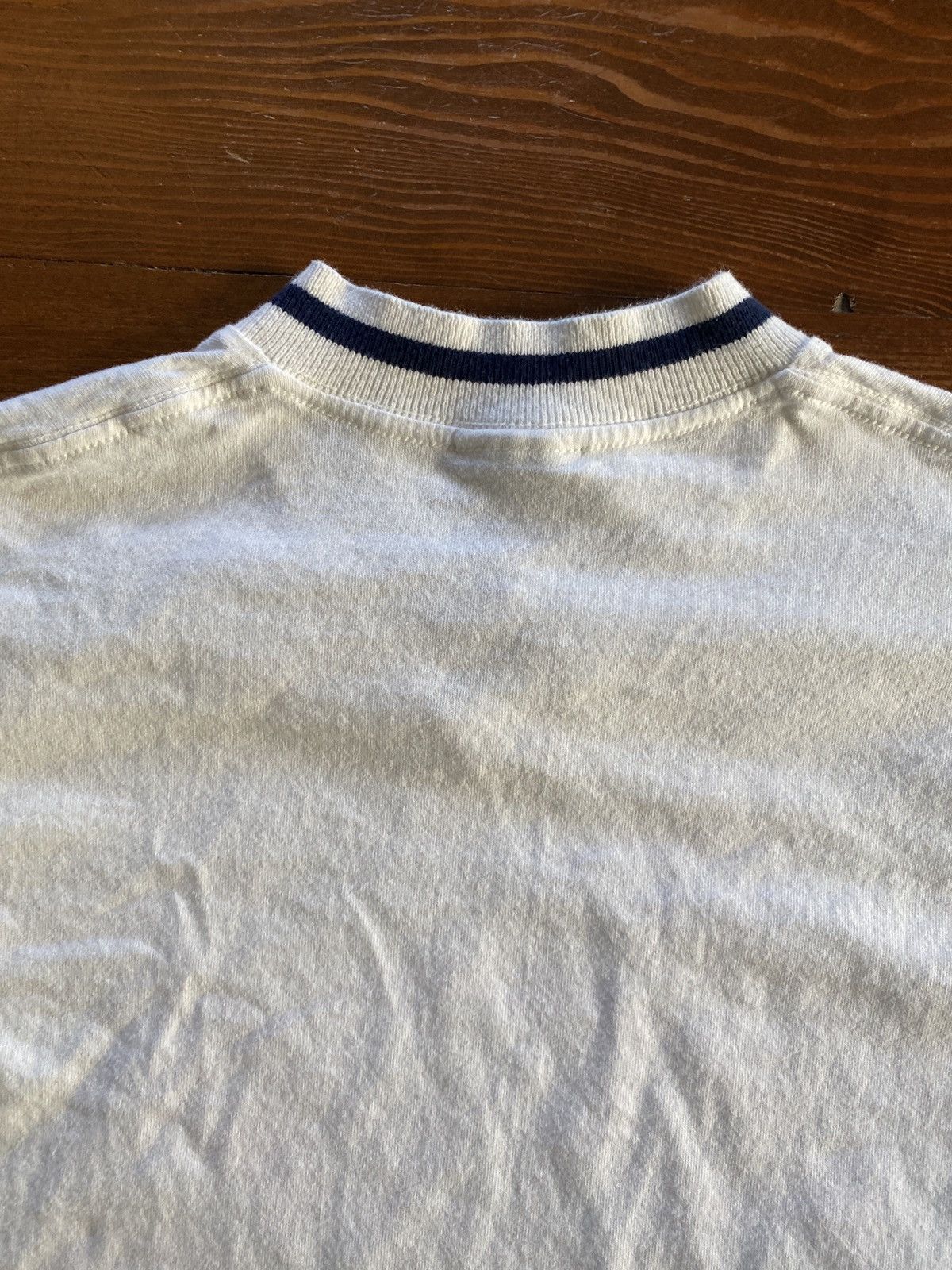New York Yankees Vintage 1994 90s New York Yankees V-Neck Ringer Tee Size US XXS / EU 40 - 11 Thumbnail