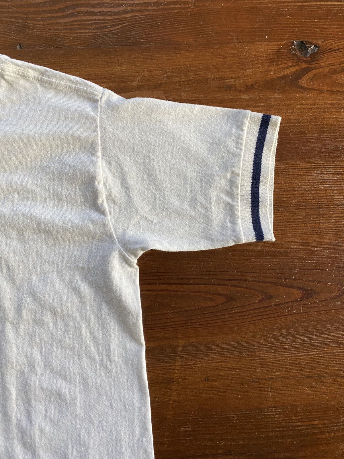 New York Yankees Vintage 1994 90s New York Yankees V-Neck Ringer Tee Size US XXS / EU 40 - 9 Thumbnail