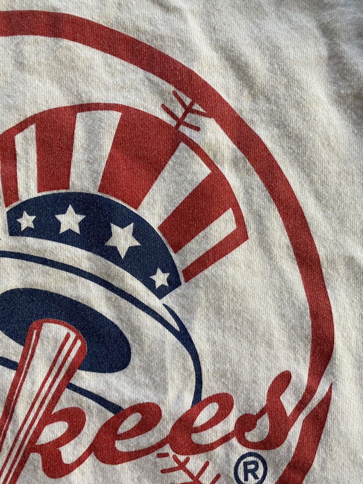 New York Yankees Vintage 1994 90s New York Yankees V-Neck Ringer Tee Size US XXS / EU 40 - 13 Thumbnail