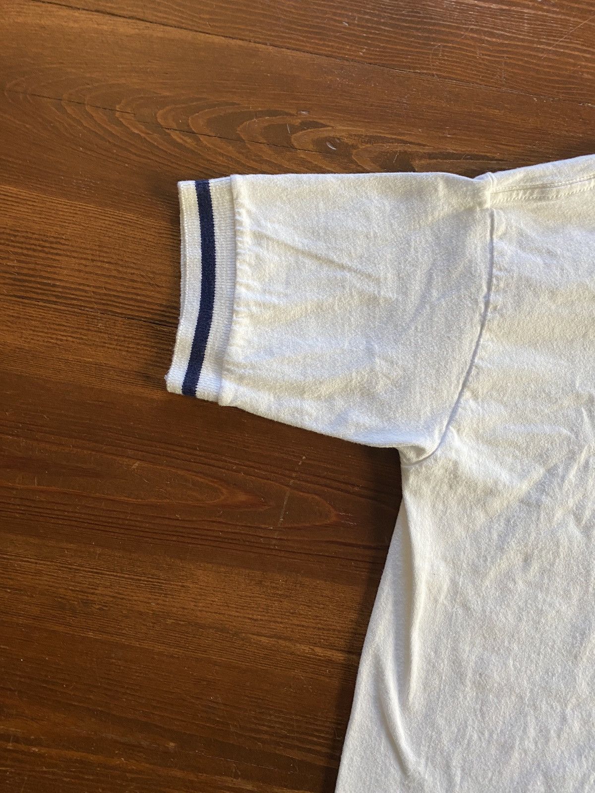 New York Yankees Vintage 1994 90s New York Yankees V-Neck Ringer Tee Size US XXS / EU 40 - 10 Thumbnail