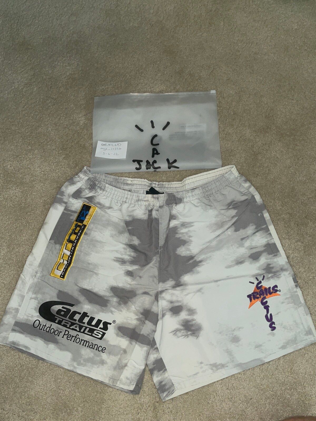 Travis Scott Cactus Trails shorts L Cactus Jack