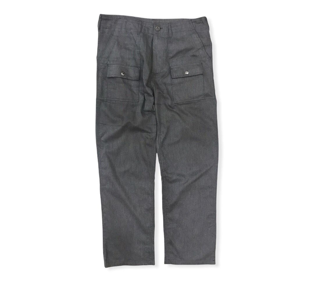 Japanese Brand Bush Pant Multipocket Trousers Cargo Pants