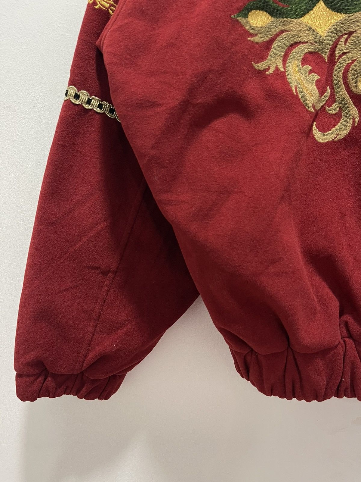 Japanese Brand VINTAGE FARNESE BIG LOGO JAPAN DESIGN BOMBER JACKET Size US L / EU 52-54 / 3 - 4 Thumbnail