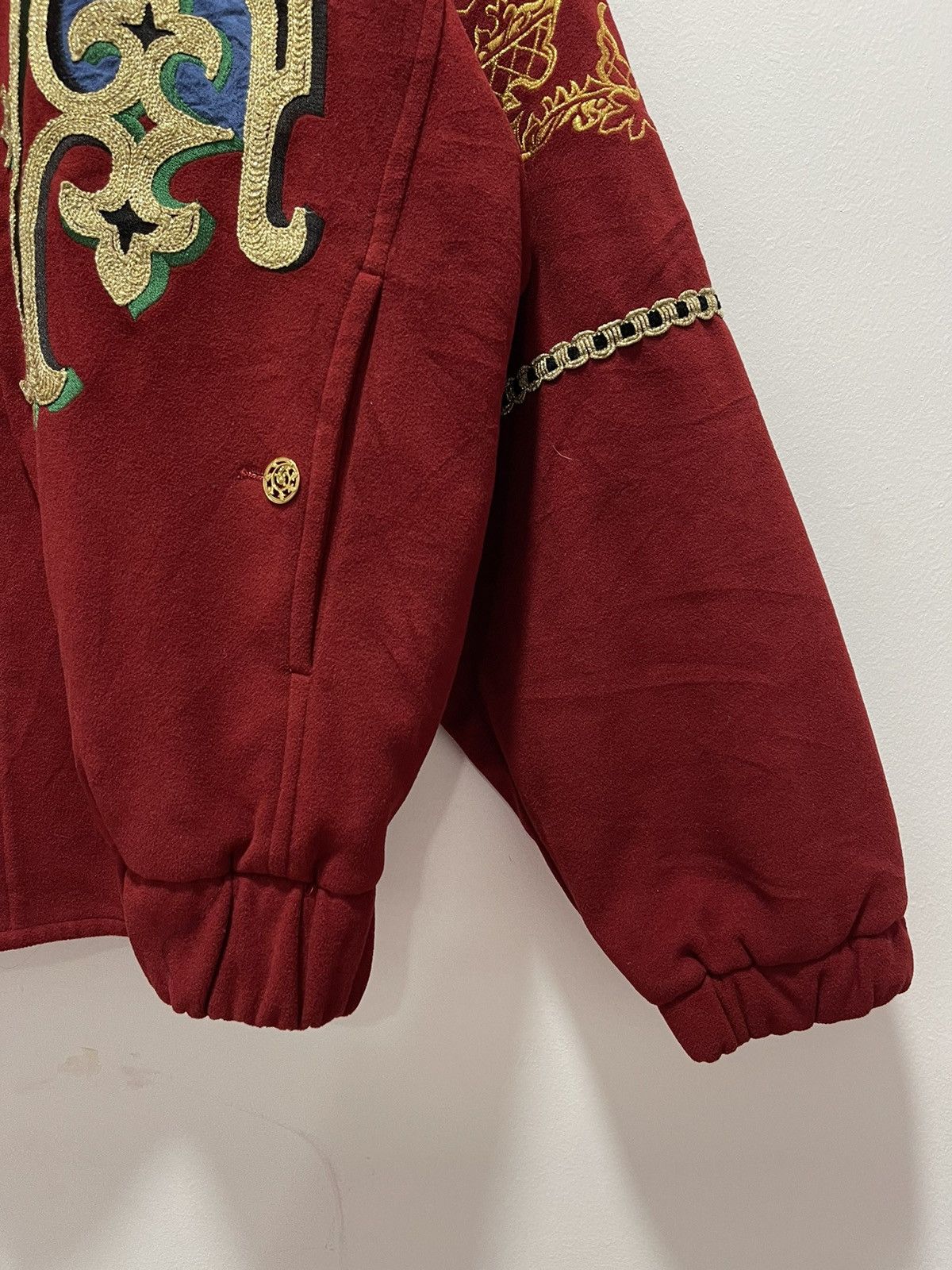 Japanese Brand VINTAGE FARNESE BIG LOGO JAPAN DESIGN BOMBER JACKET Size US L / EU 52-54 / 3 - 10 Thumbnail
