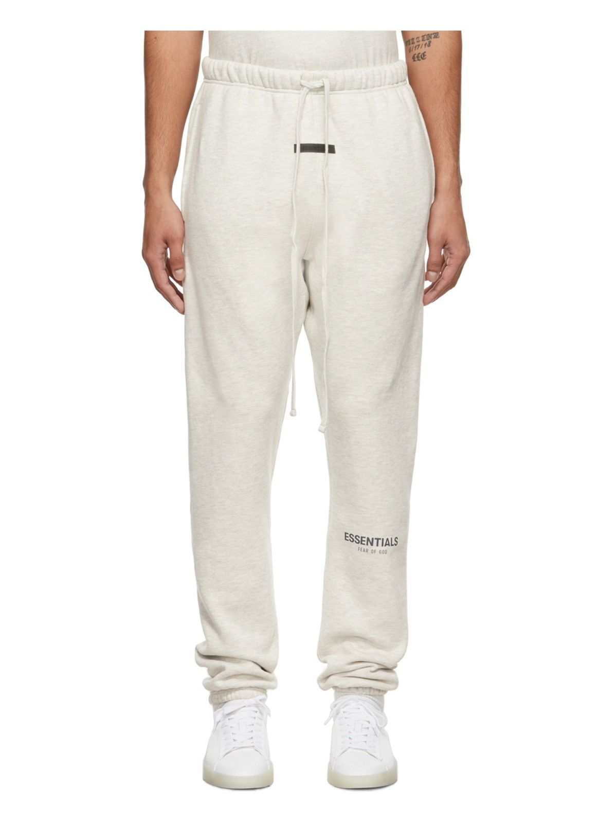 Ermenegildo Zegna Fear Of God X Zegna Black Mélange Wool-felt Sweatpants |  Grailed