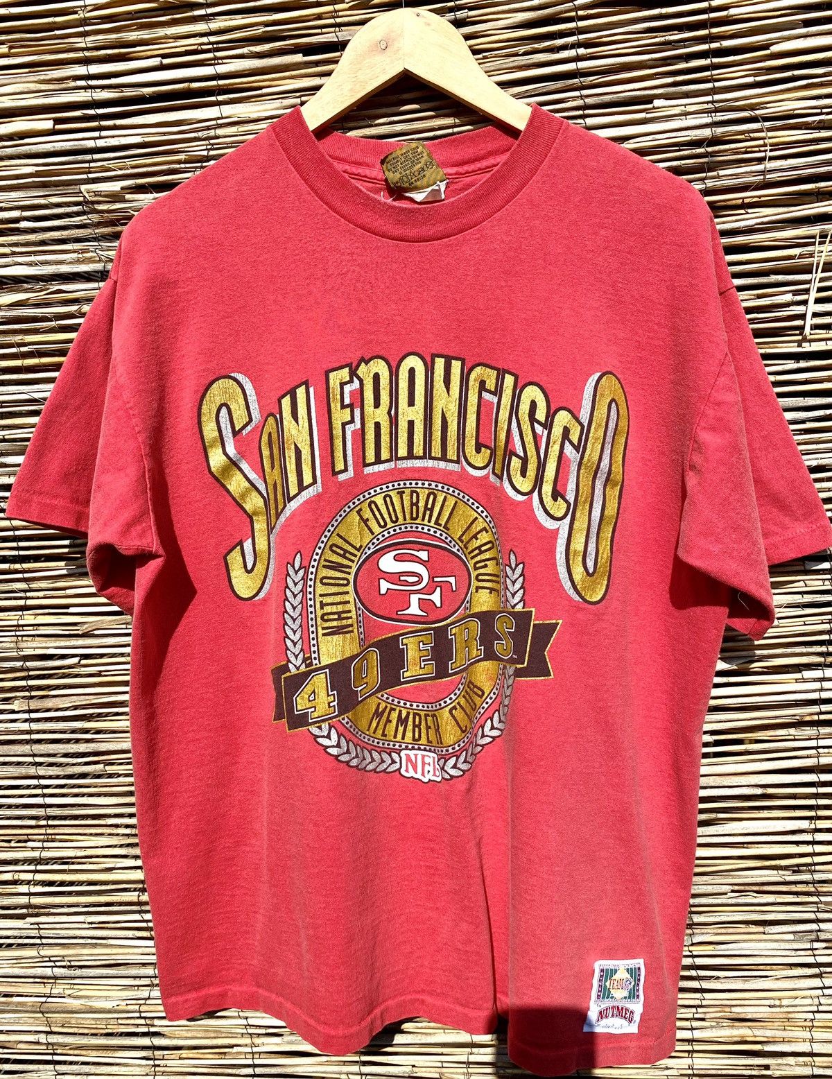 Rare Vintage San Francisco 49ers Comic Series 1993 T-shirt NFL football  Salem