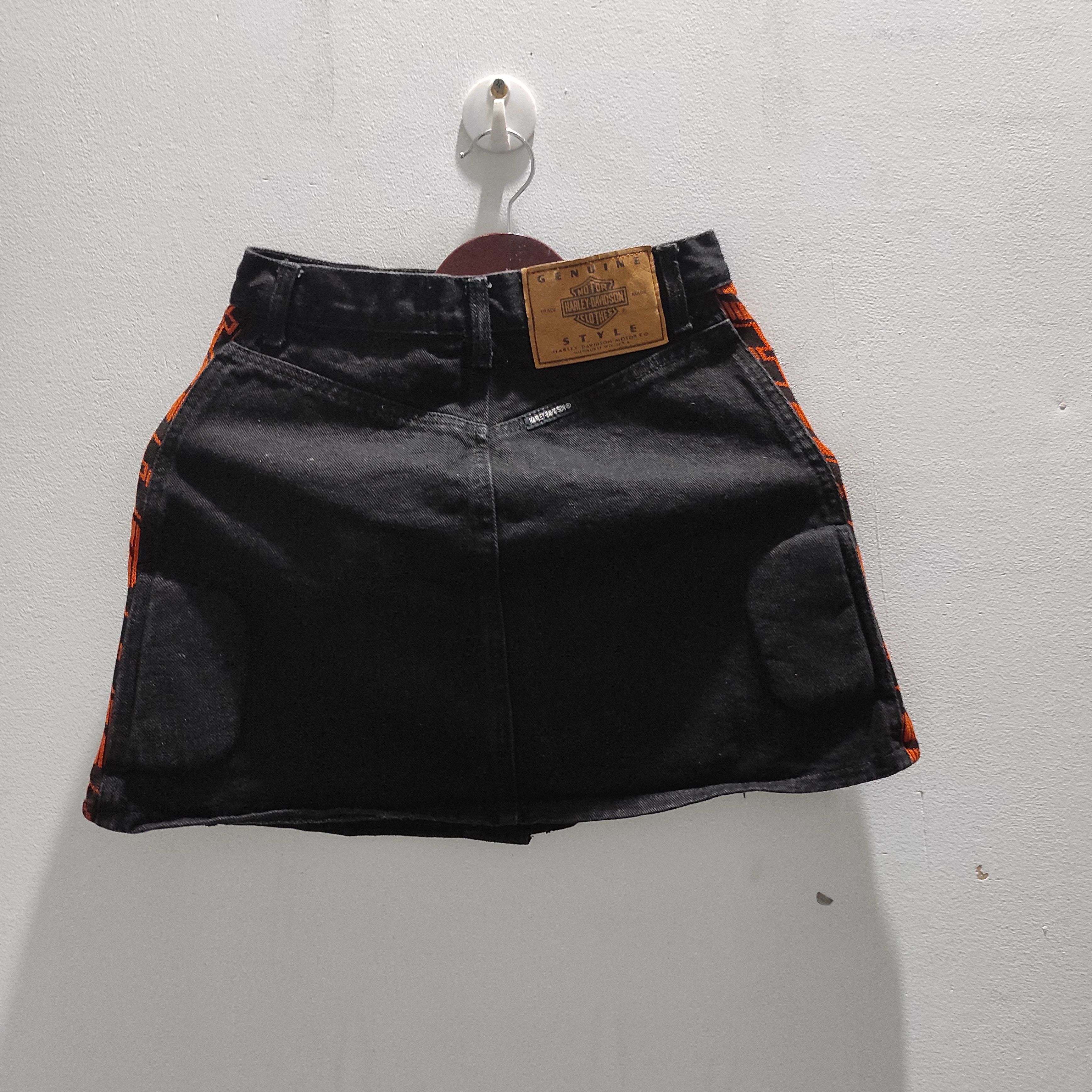Harley Davidson Harley Davidson Skirt jeans Size 26" / US 2 / IT 38 - 7 Thumbnail