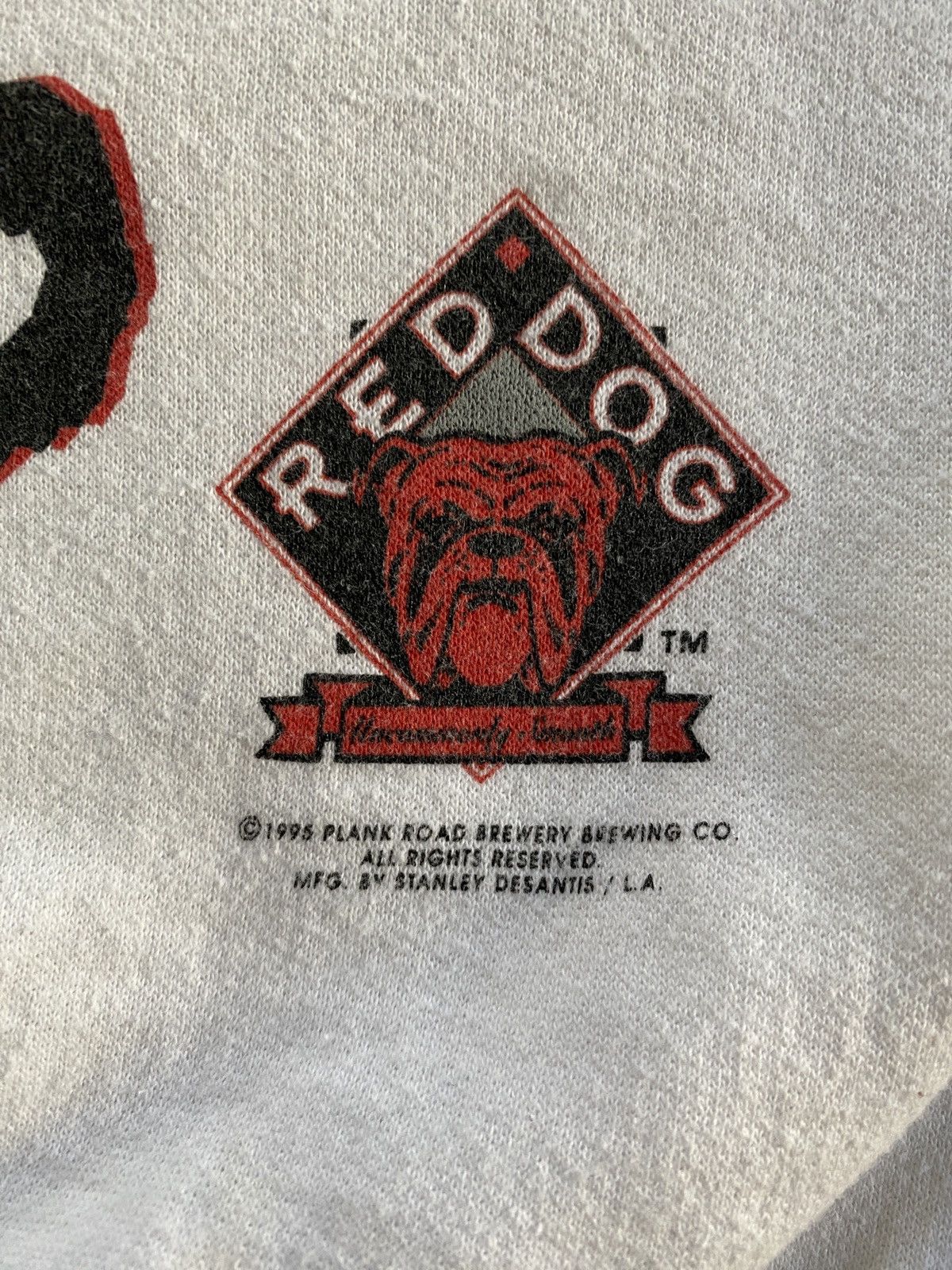 Vintage Vintage 90’s Red Dog Malt Liquor Crewneck Sweatshirt Size US XL / EU 56 / 4 - 8 Thumbnail