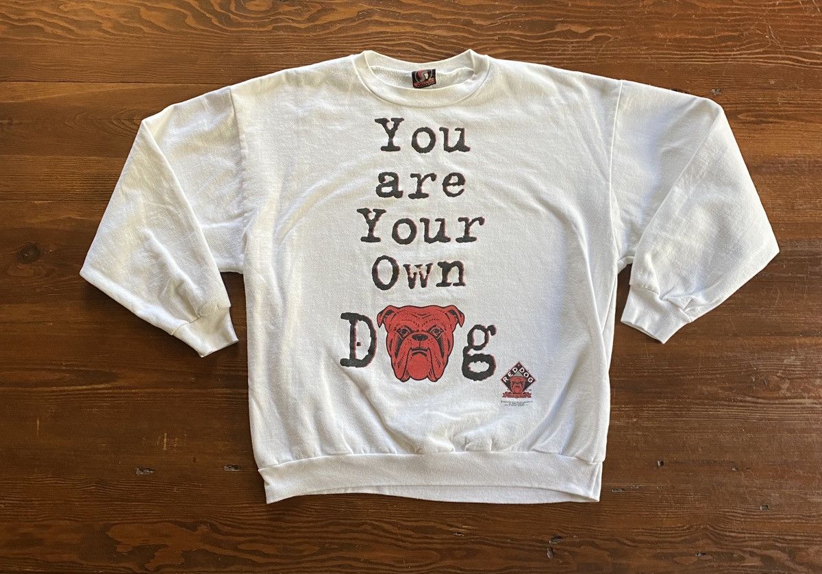 Vintage Vintage 90’s Red Dog Malt Liquor Crewneck Sweatshirt Size US XL / EU 56 / 4 - 2 Thumbnail