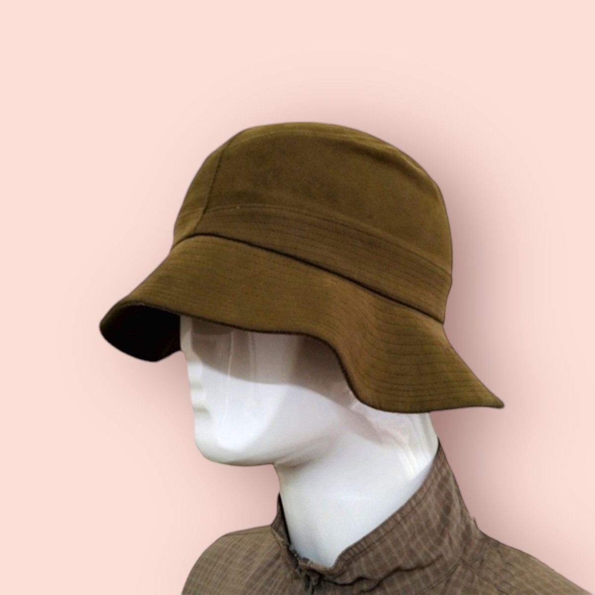 image of Vintage Chiyoda Chapeaux Bucket Hat in Green, Men's