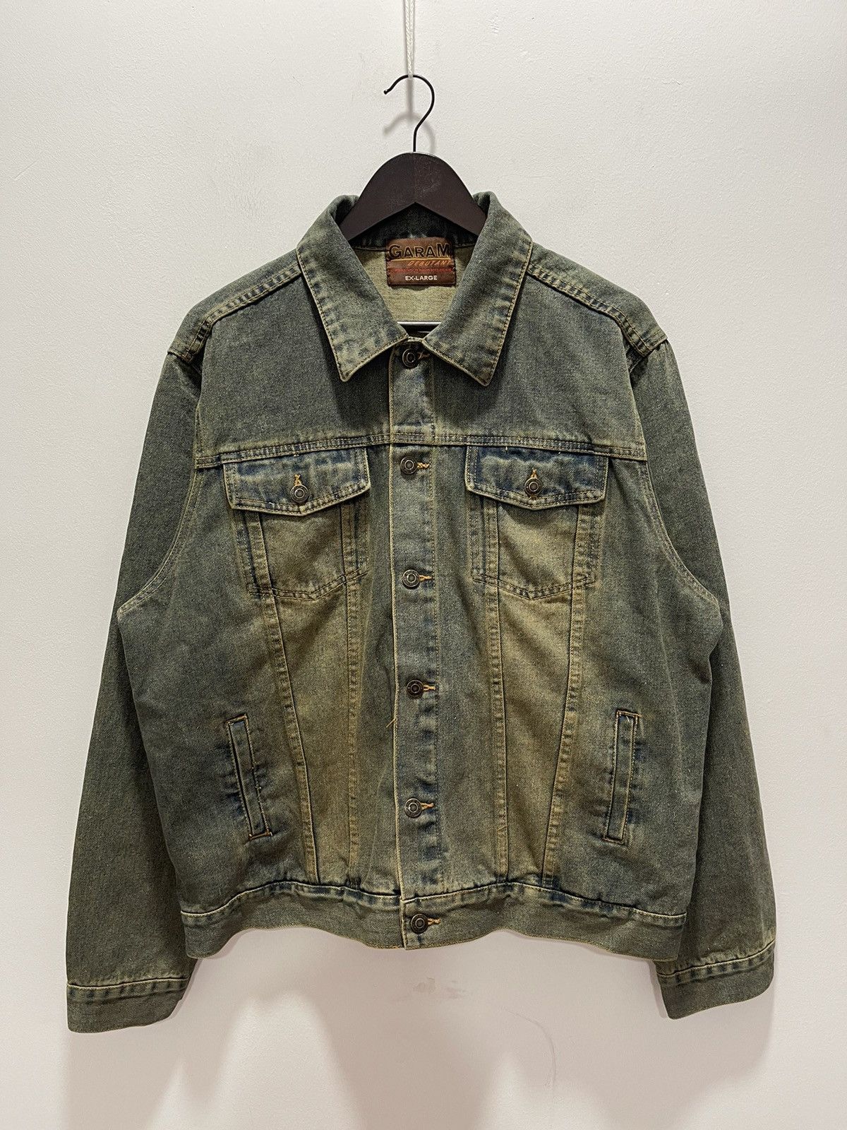 Japanese Brand × Vintage VINTAGE TRUCKER JAPAN STYLE DISTRESSED DENIM JACKET Size US L / EU 52-54 / 3 - 1 Thumbnail
