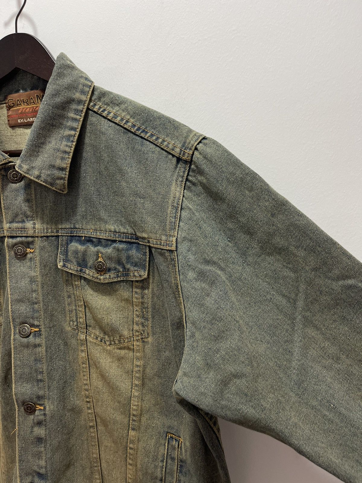 Japanese Brand × Vintage VINTAGE TRUCKER JAPAN STYLE DISTRESSED DENIM JACKET Size US L / EU 52-54 / 3 - 5 Thumbnail
