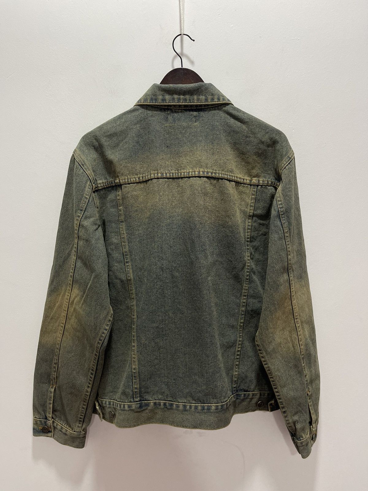 Japanese Brand × Vintage VINTAGE TRUCKER JAPAN STYLE DISTRESSED DENIM JACKET Size US L / EU 52-54 / 3 - 7 Thumbnail