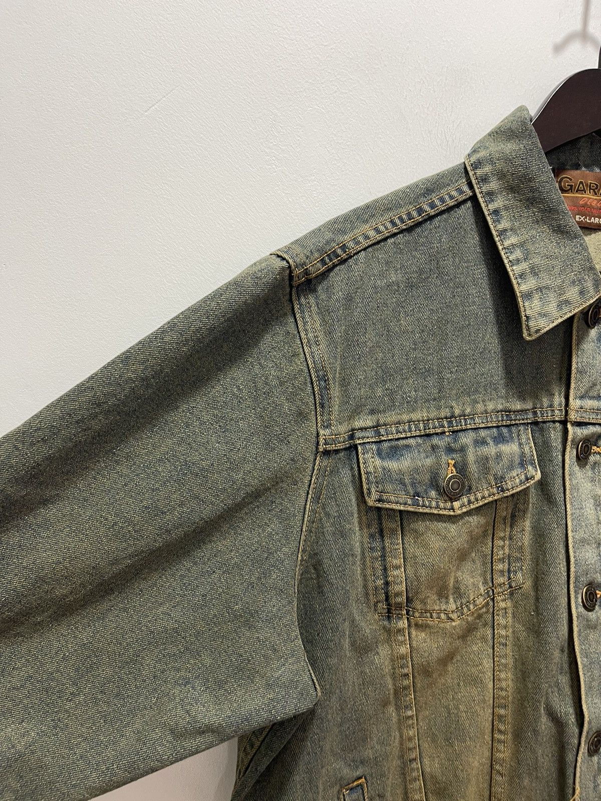 Japanese Brand × Vintage VINTAGE TRUCKER JAPAN STYLE DISTRESSED DENIM JACKET Size US L / EU 52-54 / 3 - 6 Thumbnail